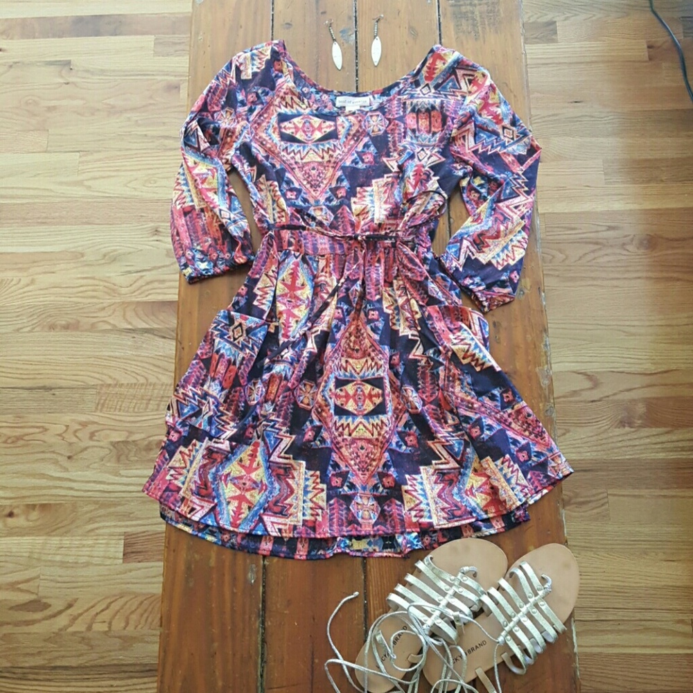 Band of Gypsies Aztec Dress